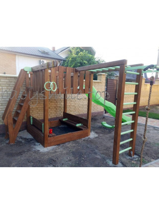 Ігровий майданчик Дача + спортивний куточок Ігровий майданчик Дача + спортивний куточок